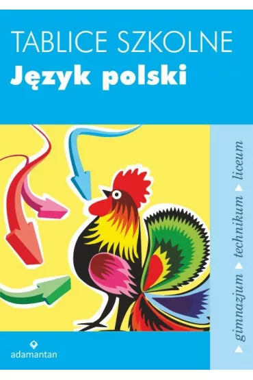 Tablice szkolne. J�zyk polski. Gimnazjum, technikum, liceum