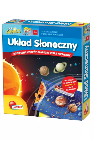 I`m a Genius. Uk�ad S�oneczny Ksi��eczka + puzzle