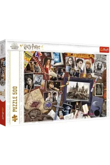 Puzzle 500 el. Pami�tki z Hogwartu. Harry Potter Trefl