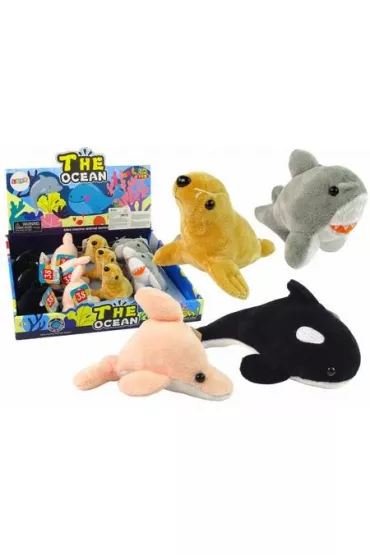 Mini pluszak Zwierz� morskie mix LeanToys