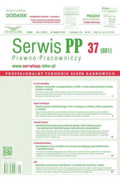 ePrasa Serwis Prawno-Pracowniczy 37/2014