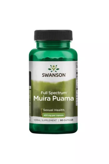 Swanson Full Spectrum Muira Puama 400 mg - suplement diety 90 kaps.