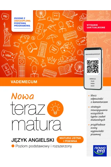 Nowa Teraz matura. J�zyk angielski. Vademecum. Poziom podstawowy i rozszerzony 2025/26