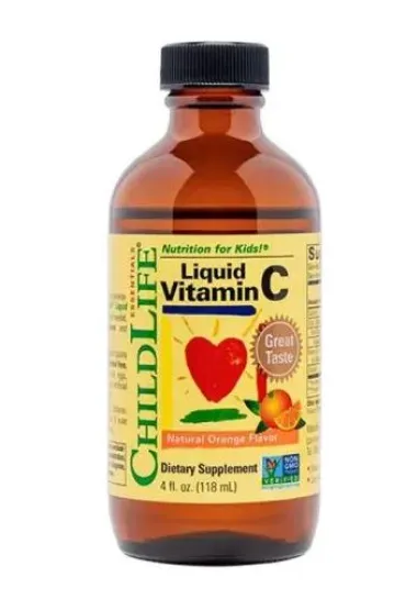 ChildLife Liquid Vitamin C - Witamina C w pynie dla dzieci Suplement diety 118 ml