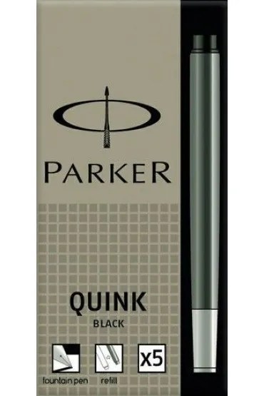 Parker Naboje do pi�ra czarne 5 szt.