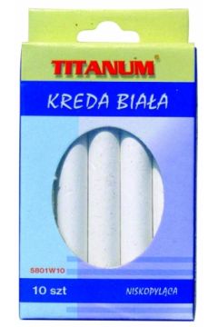 Titanum Kreda biaa 10 szt.
