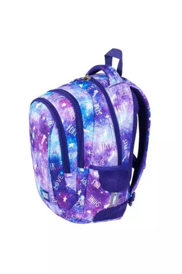 St. Majewski Plecak 3-komorowy BP26 Galaxy Girl