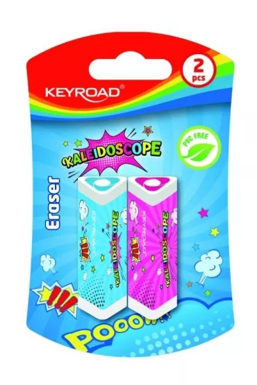 Keyroad Gumka do �cierania tr�jk�tna 2 szt.