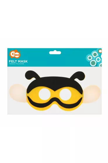 Godan Maska filcowa pszcz�ka 25 x 11 cm