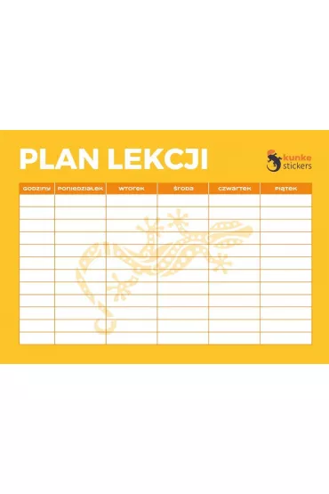 Kunke Plan lekcji elektrostatyczny 3 szt.