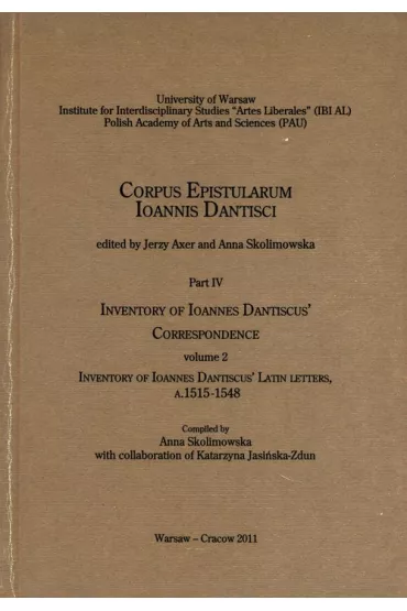 Corpus Epistularum part 4 vol 2