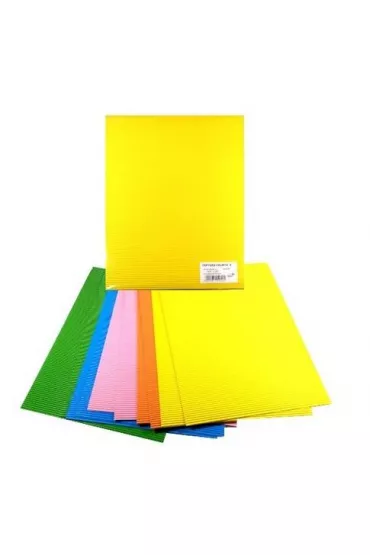 Galeria Hobby Tektura falista pastelowa 25x35 cm, 10 arkuszy
