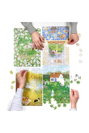 Puzzle Puzzlove CzuCzu Czas na kwiaty Bright Junior Media