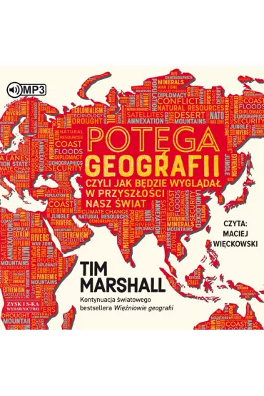 Audiobook Pot�ga geografii, czyli jak b�dzie wygl�da� w przysz�o�ci nasz �wiat CD - Tim Marshall