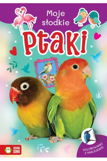 MALOWANKA A4 SLODKIE ZWIERZAKI PTAKI NAKL ZS - Monika  Pakulska