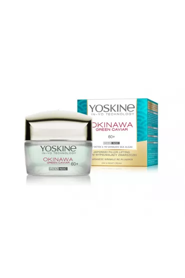 Yoskine Okinawa Green Caviar 60+ krem wype�niaj�cy zmarszczki na dzie� i na noc 50 ml