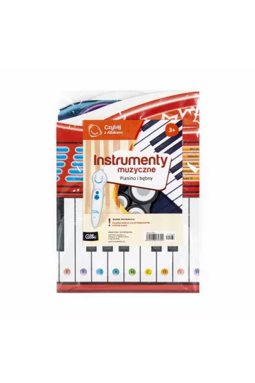 Czytaj z Albikiem. Instrumenty muzyczne. Pianino i b�bny