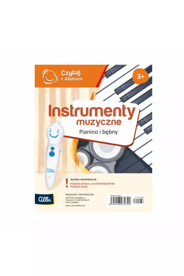 Czytaj z Albikiem. Instrumenty muzyczne. Pianino i b�bny