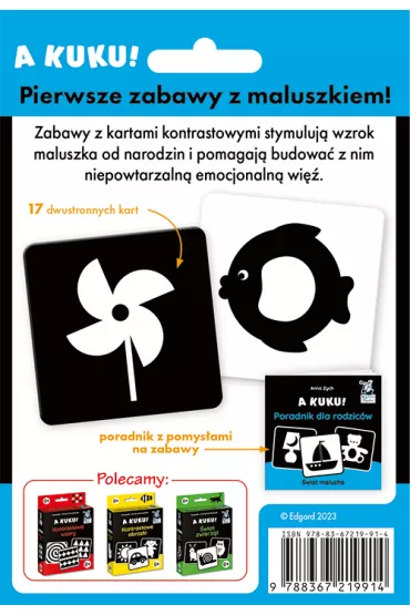 A kuku! �wiat malucha. Karty kontrastowe + poradnik - Anna Zych