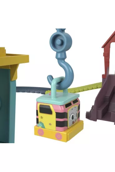 Thomas & Friends Dwig Karolcia + Sandy Zestaw torw HDY58 Mattel