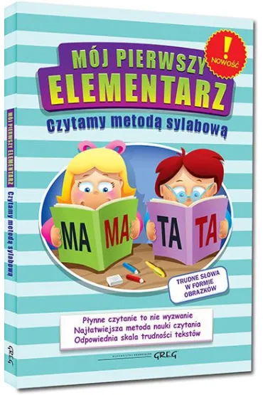 M�j pierwszy elementarz Czytamy metod� sylabow� - Alicja Karczmarska-Strzebo�ska