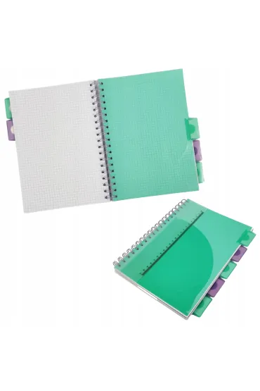 CoolPack Kolozeszyt B5 PP Stitch 1 registry kratka 100 kartek