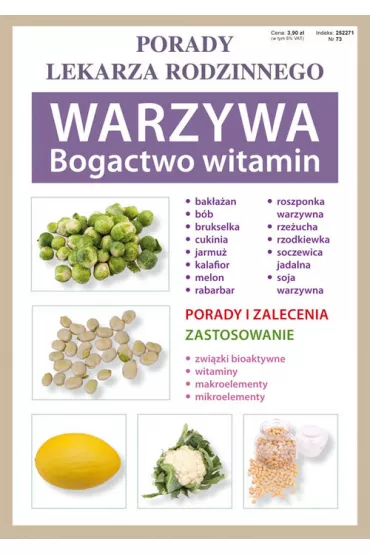 Warzywa. Bogactwo witamin. Porady lekarza rodzinnego - Anna Kubanowska