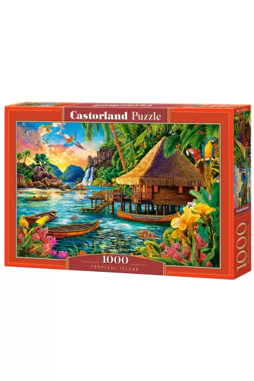 Puzzle 1000 el. Tropical Island Castorland
