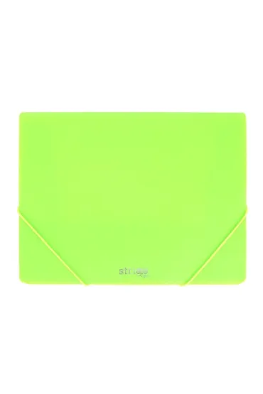 Strigo Teczka z gumk� A4 PP neon zielona