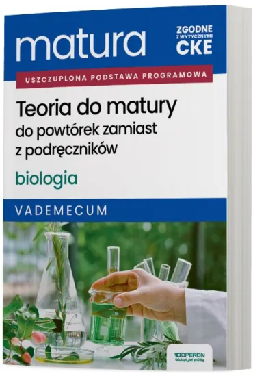 Matura 2026. Biologia. Teoria do matury. Vademecum. Zakres rozszerzony - Beata Jakubik, Renata Szyma�ska