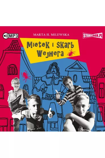 Audiobook Mietek i skarb Wejhera CD - Marta H. Milewska