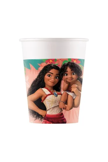 Vaiana Kubeczki papierowe Moana 200ml 8 szt.