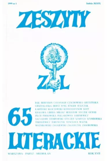 Zeszyty literackie 65 1/1999