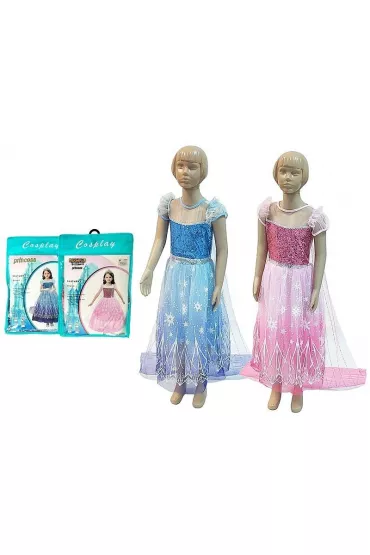 Str�j karnawa�owy kr�lewna rozm. 110-120cm MIX