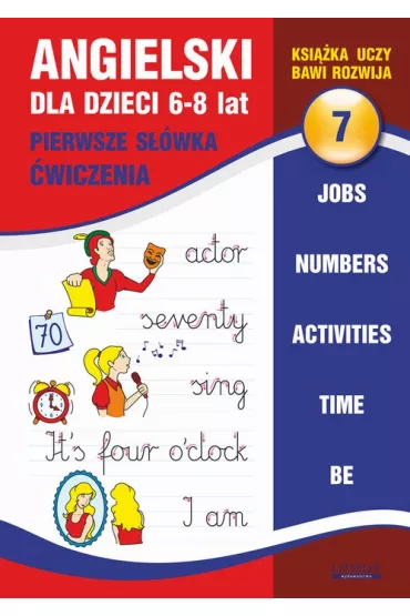 eBook Angielski dla dzieci 7. Pierwsze s��wka. �wiczenia. 6-8 lat pdf - Joanna Bednarska