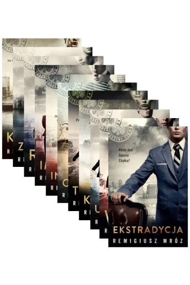 Pakiet Joanna Chy�ka. Tomy 1-11: Kasacja, Zagini�cie, Rewizja, Immunitet, Inwigilacja, Oskar�enie, Testament, Kontratyp, Umorzenie, Wyrok, Ekstradycja - Remigiusz Mr�z