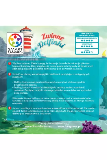 Smart Games. Flippin` Dolphins (ENG) IUVI Games