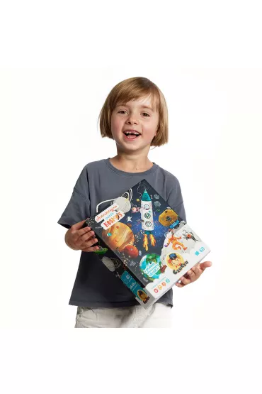 Puzzle obserwacyjne 60 el. Kosmos Bright Junior Media