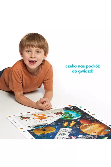 Puzzle obserwacyjne 60 el. Kosmos Bright Junior Media
