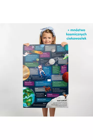 Puzzle obserwacyjne 60 el. Kosmos Bright Junior Media