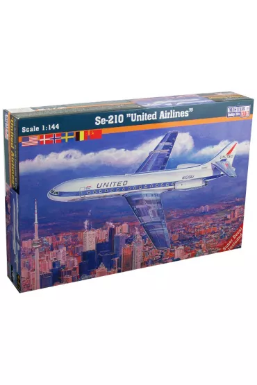 Model do sklejania Se-210 ""United Airlines"" Mastercraft