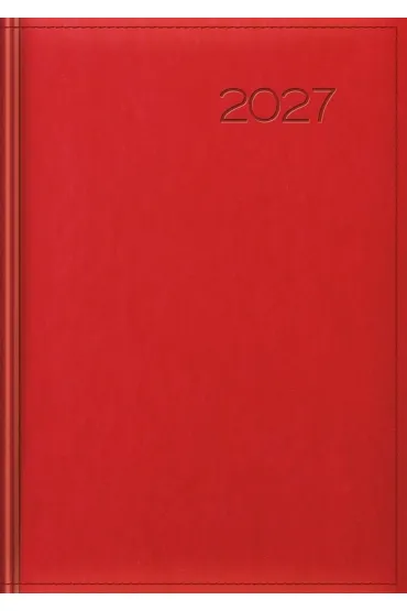 Sapt Kalendarz 2027 tygodniowy czerwony