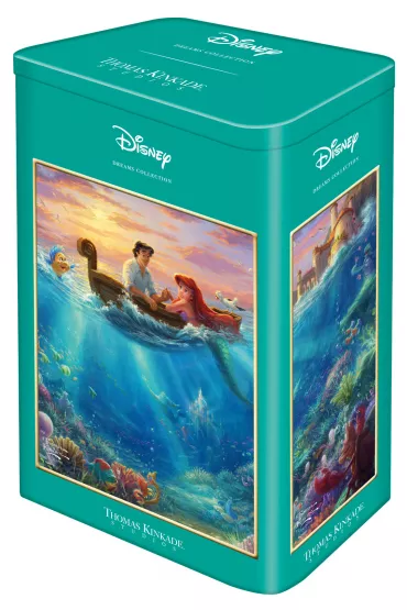 Puzzle w puszce 500 el. Thomas Kinkade, Ma�a Syrenka Schmidt - Thomas  Kinkade