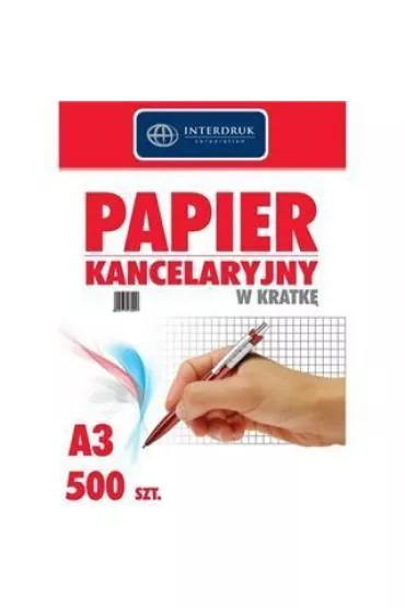 Interdruk Papier kancelaryjny A3 kratka 500 kartek