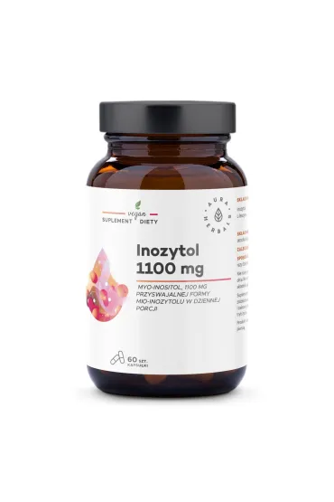 Aura Herbals Inozytol 1100 mg Suplement diety 60 kaps.