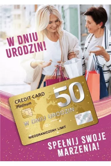 Armin Style Karnet Urodziny 50