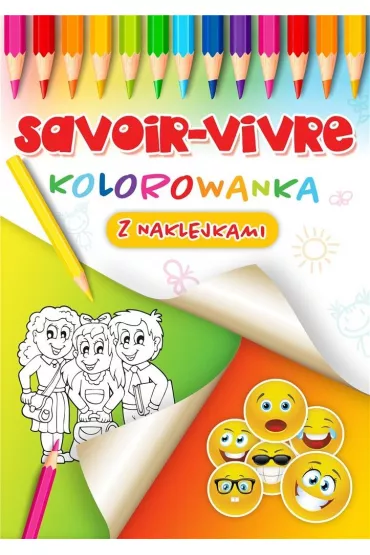 Savoir-vivre kolorowanka