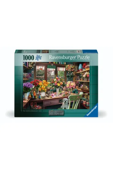 Puzzle 1000 Flower Arranger's Shed Ravensburger