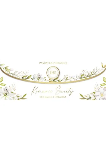 Armin Style KARNET KOMUNIA BABC I DZ 100X260 Z KOP AS LUX163