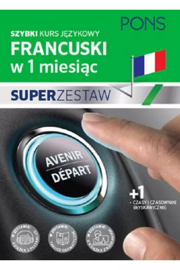 Francuski w 1 miesi�c. Szybki kurs j�zykowy. Superzestaw